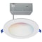 Satco 12W LED DW LP DL - 6 in. Rnd - Starfish IOT Tunable White and RGB - 120V 90 CRI White S11562 - alternate 1